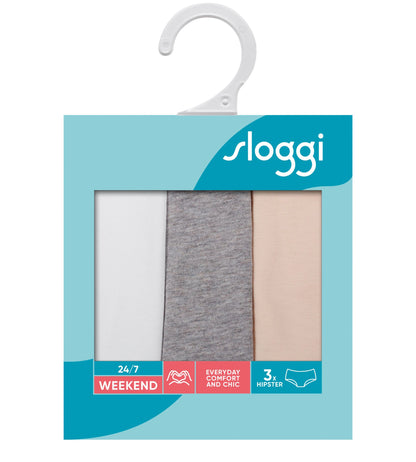 sloggi 24/7 Weekend Hipster 3-Pack